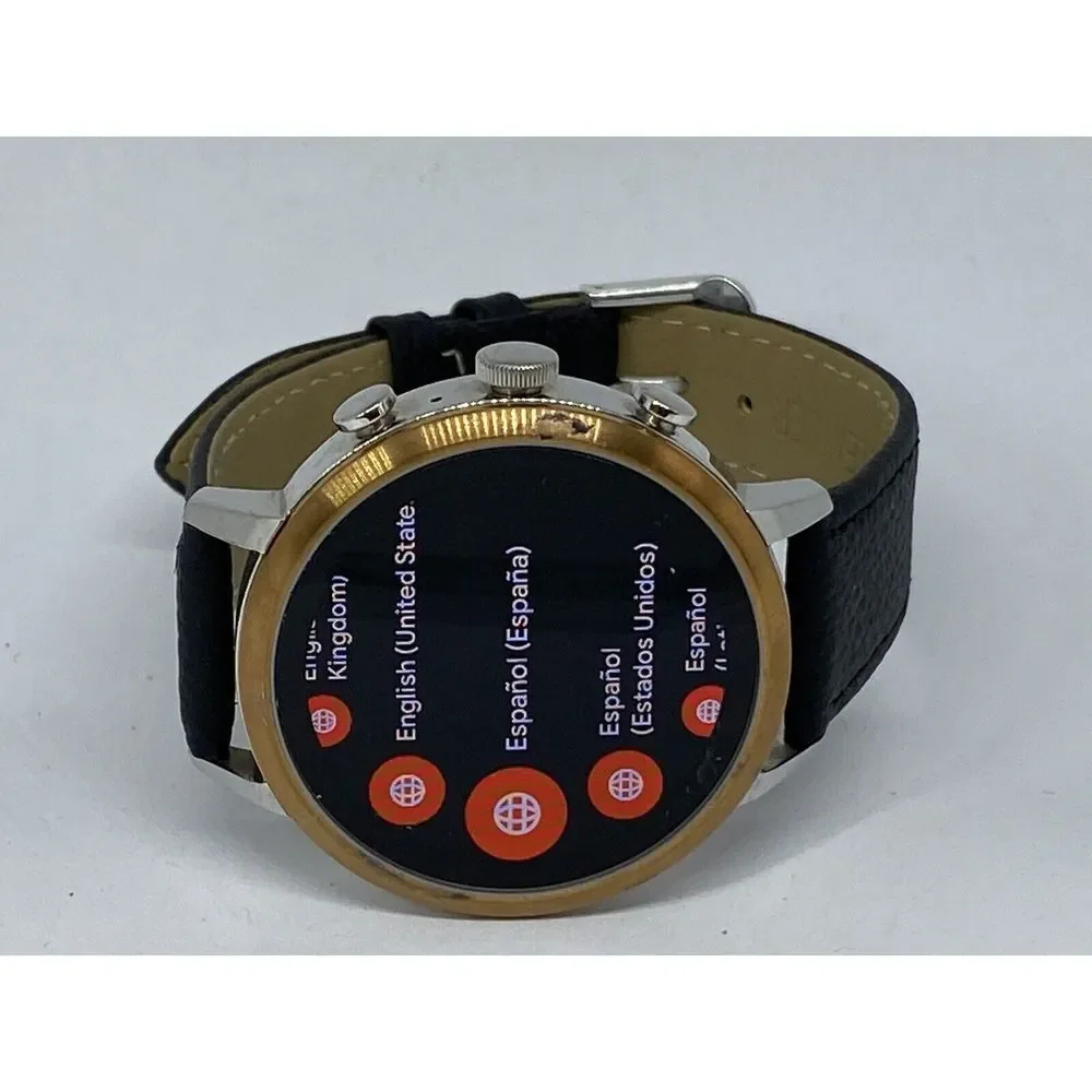 Fossil Gen 4 Authentic Digital Dial Smart Watch Custom Band FTW6016 DC919